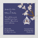Buscar el árbol floreciente invitaciones Elegante