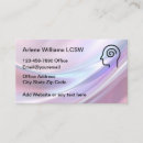 Buscar psicología clínica tarjetas de visita Médico