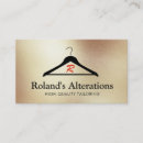 Buscar alteraciones tarjetas de visita Vestir