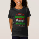 Buscar año nuevo camisetas Alegría