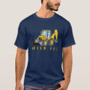 Buscar retroexcavadora camisetas Pesado