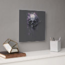 Buscar cráneo oscuro relojes de pared Gótico