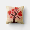 Buscar árbol del corazón cojines Amar