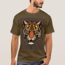 Buscar tigre tribal camisetas Animal