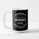Buscar día para mujer internacional tazas Igualdad de género