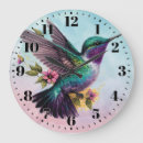 Buscar hummingbird relojes de pared Colibrí