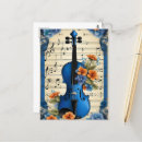 Buscar violín postales Flores