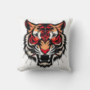 Buscar cabeza del tigre cojines Animal