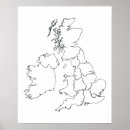Buscar mapa de gran bretaña posters Inglaterra