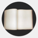 Buscar páginas en blanco pegatinas Libro