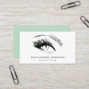 Buscar maquillaje del ojo tarjetas de visita Para ella
