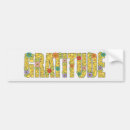 Buscar gratitud pegatinas parachoque Agradecido
