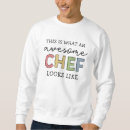 Buscar chef sudaderas Cocinero