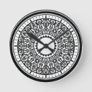 Buscar industrial relojes de pared Geométrico