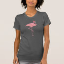 Buscar flamencos rosados camisetas Para ella