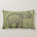 Buscar del elefante cojines Verde