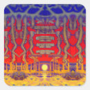 Buscar sol psicodélico pegatinas Vibrante