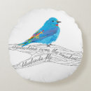 Buscar bluebird cojines Azul