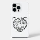 Buscar oso blanco y negro iphone fundas Animal