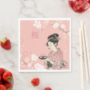 Buscar kimono servilletas Sakura