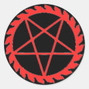 Buscar pentagram pegatinas Rojo