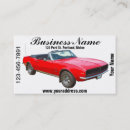 Buscar convertible tarjetas de visita Rojo