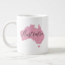 Buscar mapa de australia tazas Australiano