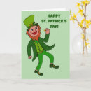 Buscar st patrick tarjetas Leprechaun