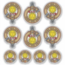 Buscar escudo de armas blanco pegatinas General y unisex