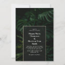 Buscar tropical boda invitaciones Verde