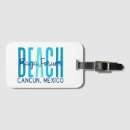 Buscar cancun etiquetas para maletas Playa