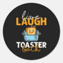 Buscar tostadora pegatinas Reír