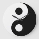 Buscar símbolo yin yang relojes de pared Meditación