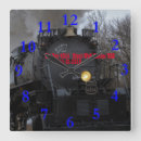 Buscar tren histórico relojes de pared Chico grande 4014