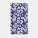 Buscar flores chinas servilletas Azul y blanco