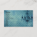 Buscar pintada digital tarjetas de visita Azul