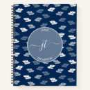 Buscar hojas azules cuadernos Patrón