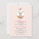 Buscar conejito rosado invitaciones 5 º ducha