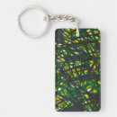 Buscar hierbas rectangulares llaveros Moderno