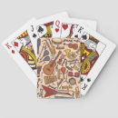 Buscar mano dibujada barajas de cartas Dibujado a mano