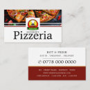 Buscar pizzas tarjetas de visita Clientes