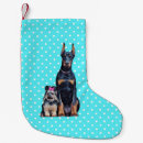 Buscar pinscher del doberman calcetines navideños Animal