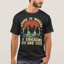 Buscar pollos del mascota camisetas Para él