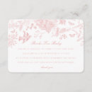 Buscar rosados tarjetas e invitaciones Futura madre