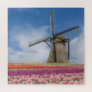 Buscar tulipanes puzzles Molinos de viento