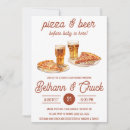 Buscar pizza y cerveza invitaciones 5 º ducha