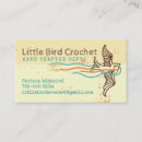 Buscar hilado tarjetas de visita Crochet