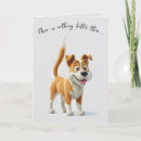 Buscar nuevo perro tarjetas Canina