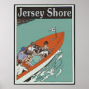 Buscar orilla del jersey posters Vintage