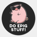Buscar epic pegatinas Cerdo